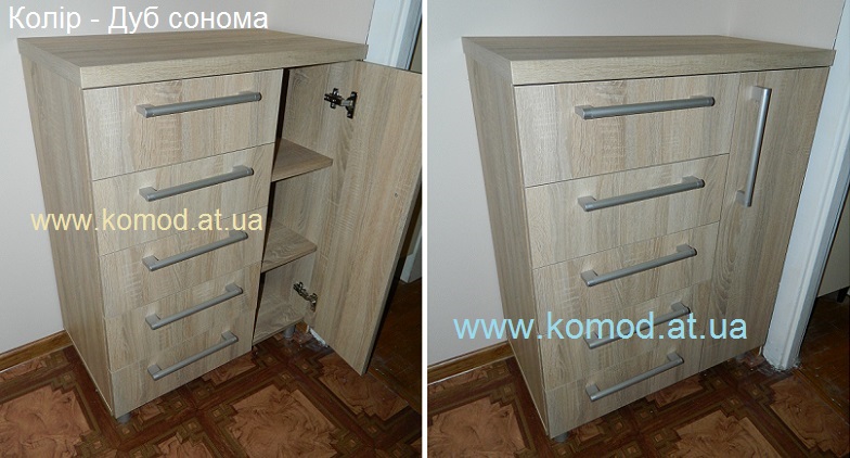 МГ-2 Тумба-1 фото, МГ-2 Тумба-1 дуб сонома, МГ-2 Тумба-1 Компанит