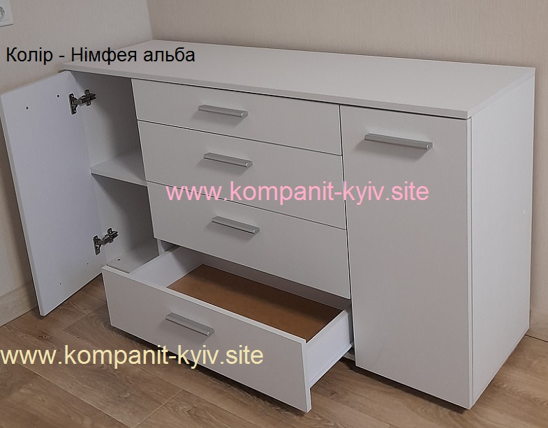 Комод 1-3-2 німфея альба Компаніт