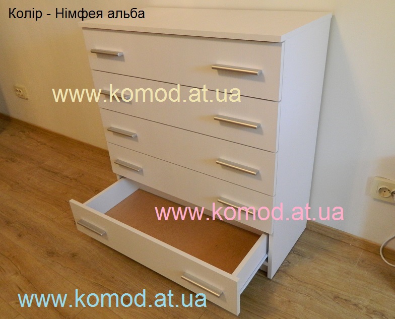 комод 5 Компанит нимфея альба, комод 5-М німфея альба фото, комод 5 Компанит фото,