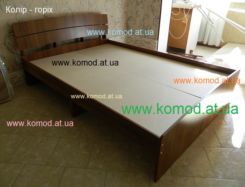 кровать Модерн Компанит орех, кровать Модерн Компанит Киев, кровать Модерн Компанит фото,