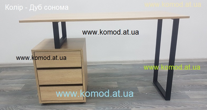Стіл Лофт-2 Компаніт дуб сонома, Стол Лофт-2 дуб сонома, Стол Лофт-2 фото, стіл Лофт-2 дуб сонома, стіл Лофт-2 Компаніт дуб сонома фото,