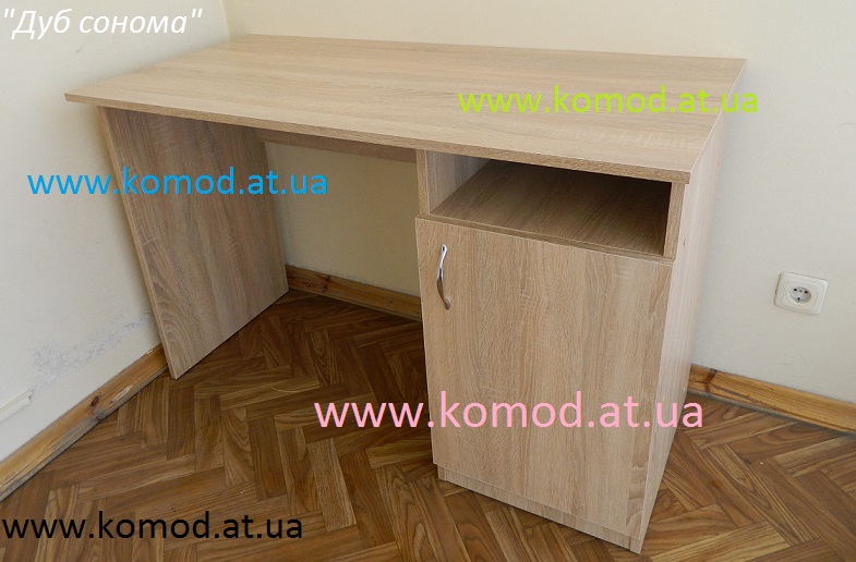 стол Ученик дуб сонома, стол Ученик Компанит Киев, стол Ученик фото,