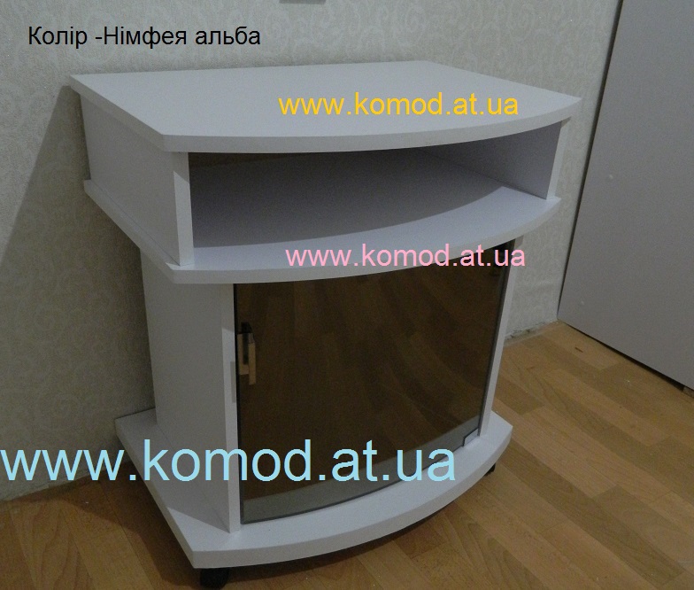 тумба под телевизор Карат Компанит, тумба ТВ Карат нимфея альба,